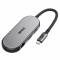 Миниатюра Armorstandart USB-C to HDMI 4K, RJ45, PD, 2USB, SD, microSD Grey ARM69365, фото 1