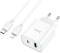 Миниатюра HOCO C80A Plus Rapido 1xUSB-C PD20W + 1xUSB QC3.0 + cab 6931474779892, фото 1
