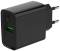 Миниатюра Gembird 1xUSB-A + 1 Type-C (PD20Вт + QC3.0 18Вт) black TA-UC-PDQC20-01-BK, фото 1