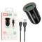 Миниатюра XO USB QC3.0 18W + cable USB to Lightning black TZ12-L-BK, фото 3