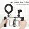 Миниатюра Puluz 4in1 (ring light, mount, phone holder, microphone) PKT3028, фото 3