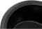 Миниатюра GRANADO RONDA black shine з сифоном (470*490mm.) gr2201, фото 4