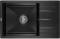 Миниатюра GRANADO NAVIA black shine з сифоном (775*495mm.) gr3801, фото 1