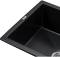 Миниатюра GRANADO NAVIA black shine з сифоном (775*495mm.) gr3801, фото 3