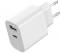Миниатюра Gembird 1xUSB-A+1xUSB-C 5V/2.4A (12W) white TA-UC-2AC12-01, фото 2