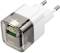Миниатюра HOCO C131A USB-C PD30W + 1xUSB QC3.0 transparent black 6942007609821, фото 1
