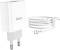Миниатюра HOCO C80A Rapido 1xUSB-C PD20W + 1xUSB QC3.0 + cable US 6931474740533, фото 1