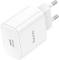 Миниатюра HOCO C76A Pro Majestic USB-C PD30W White 6942007616300, фото 2