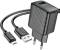 Миниатюра HOCO CS21A Rich USB QC3.0 + cable USB to Micro 5P Black 6942007609890, фото 1