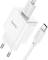 Миниатюра HOCO C106A Leisure USB + cable USB to USB-C 10.5W White 6931474783912, фото 5