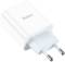 Миниатюра HOCO C97A 1xUSB-C PD20W + 1xUSB QC3.0 White 6931474766076, фото 5