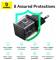 Миниатюра Baseus Palm Fast Charger 1C 20W + Cable 1.0m Type-C 60W b P10111602113-01, фото 7