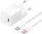 Миниатюра Baseus GaN5 Fast Charger USB-C 30W + Cable 1.0m Type-C 10 P10110902213-00, фото 1