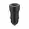 Миниатюра Gembird 1xUSB-A (18W QC3.0) + 1xUSB-C (20W PD) black TA-UC-A2PDQC20-CAR-01, фото 2