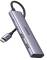 Миниатюра Ugreen USB-C to 2xUSB 3.0 + 2xUSB-C CM473 gray 15395, фото 1