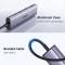 Миниатюра Ugreen USB-C to 2xUSB 3.0 + 2xUSB-C CM473 gray 15395, фото 3