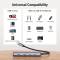 Миниатюра Ugreen USB-C to 2xUSB 3.0 + 2xUSB-C CM473 gray 15395, фото 7