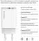 Миниатюра ColorWay C101E GaN Mini 45W PD PPS USB-C + USB-A QC4.0 whit CW-CHS060PD-WT, фото 9