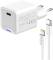 Миниатюра ColorWay C101D GaN Mini 20W PD PPS USB-C + cable USB-C to L CW-CHS059PDL-WT, фото 5