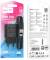 Миниатюра HOCO C134A USB + cable USB to USB-C 2.4A black 6942007621359, фото 4