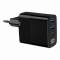 Миниатюра Gembird 2хUSB-A (QC3.0 18W) + 1хType-C (PD20W) LCD black TA-UC-PDQC30LCD-BK-02, фото 2
