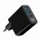 Миниатюра Gembird 2хUSB-A (QC3.0 18W) + 1хType-C (PD20W) LCD black TA-UC-PDQC30LCD-BK-02, фото 4