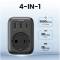 Миниатюра Ugreen 3xUSB 30W Outlet Extender (2хUSB-A+USB-C) CD314 90613, фото 9
