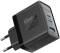 Миниатюра Promate powerport-45 2xUSB-C PD + USB-A QC 45W Black powerport-45.black, фото 1