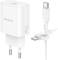 Миниатюра BOROFONE BN26 Fuente USB-C PD20W + cable USB-C to USB-C Whi 6941991120251, фото 4