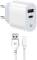 Миниатюра Madeinfuture MFS12 12W 1xUSB-A + 1xUSB-C + cable USB-A to USB-C MIF82822, фото 1