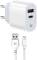 Миниатюра Madeinfuture MFS12 12W 1xUSB-A + 1xUSB-C + cable USB-A to Light MIF82823, фото 1