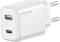 Миниатюра Grand-X CH-890 Fast Charge 1xUSB-C PD20W + 1xUSB QC4.0 + A, фото 1