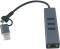 Миниатюра Dynamode USB 3.0 Type-C/Type-A to RJ45 Gigabit Lan, 3*USB 3 DM-AD-GLAN-U3, фото 2
