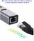 Миниатюра Dynamode USB 3.0 Type-C/Type-A to RJ45 Gigabit Lan, 3*USB 3 DM-AD-GLAN-U3, фото 4