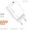 Миниатюра ColorWay GaN Mini 65W PD Port PPS USB-C white CW-CHS049PD-WT, фото 7