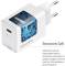 Миниатюра ColorWay GaN Mini 65W PD Port PPS USB-C white CW-CHS049PD-WT, фото 8