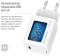Миниатюра ColorWay GaN Mini 65W PD Port PPS USB-C white CW-CHS049PD-WT, фото 10