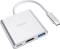 Миниатюра HOCO USB-C to USB3.0+HDMI+PD HB14 Silver 6931474725790, фото 3