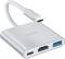 Миниатюра HOCO USB-C to USB3.0+HDMI+PD HB14 Silver 6931474725790, фото 4