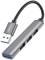 Миниатюра HOCO USB to USB 3.0 + 3xUSB 2.0 metal gray 6931474765468, фото 1