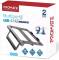 Миниатюра Promate USB Hub 9 ports primebase-c.grey, фото 2