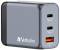 Миниатюра Verbatim GaN 65 W 3 ports (2xUSB-C-65 W /USB-A -3.0) 32201, фото 1