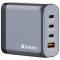 Миниатюра Verbatim GaN 140 W 4 ports (2xUSB-C-140 W,USB-C 20 W /USB-A 32203, фото 1