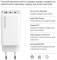 Миниатюра ColorWay GaN Mini 65W PD Port PPS USB (USB-2C1A) white CW-CHS058PD-WT, фото 9