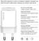 Миниатюра ColorWay GaN Mini 30W PD Port PPS USB-C white + cable Type- CW-CHS054PDC-WT, фото 9