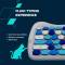 Миниатюра Canyon HSET-W6 Kitty Edition Wireless UA Blue CNS-HSETW6BL, фото 9