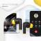 Миниатюра Canyon Hexagon 7 TWS ANC+ENC Wireless Charge Black/Yellow CNS-TWS7BY, фото 6