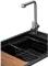Миниатюра GRANADO Optimal Artes black shine (+ змішувач Badalona LUX ksg1201, фото 2