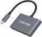Миниатюра Canyon hub DS-3 3in1 USB-C Dark Grey CNS-TDS3, фото 2