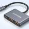Миниатюра Canyon hub DS-3 3in1 USB-C Dark Grey CNS-TDS3, фото 8